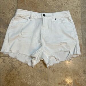 Aerie White Jean Shorts for Women